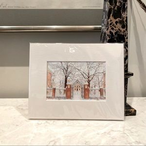 Williams College - Hopkins Gate art print with mat
